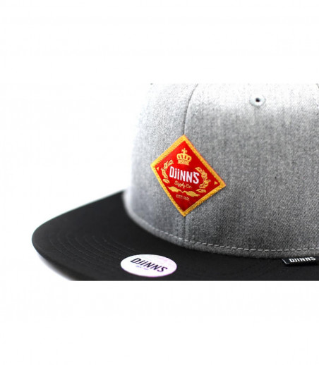 patch di snapback grigio Djinns